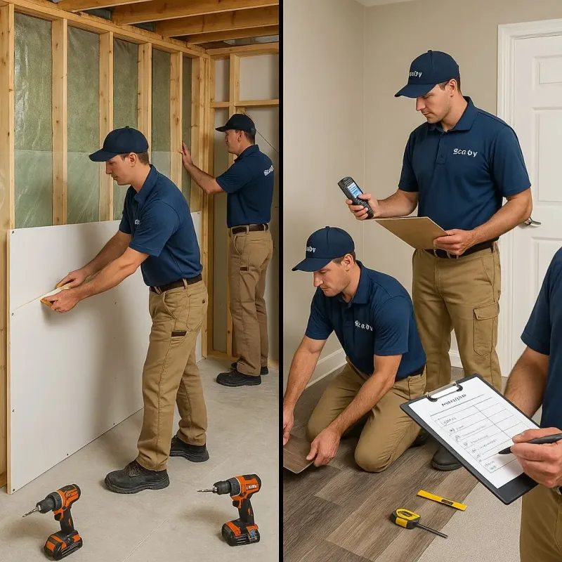 Repairs and Reconstruction process in Montgomery, WV