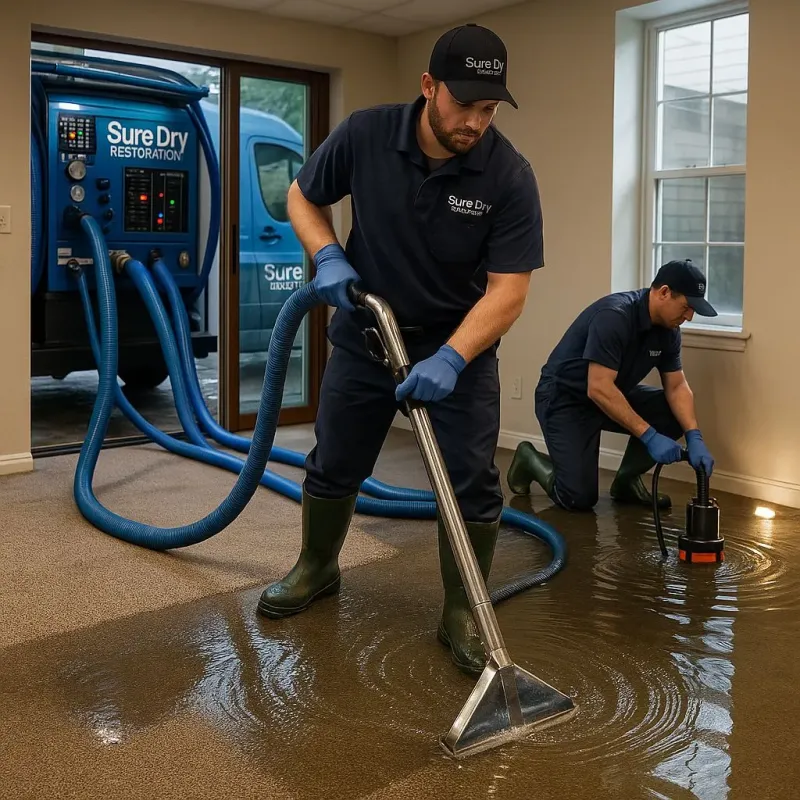 Water Extraction and Removal process in Montgomery, WV